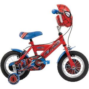 HUFFY Marvel Comics Spider-Man 12-inch Children's Bike - 22364W - Red/Blue by HUFFY