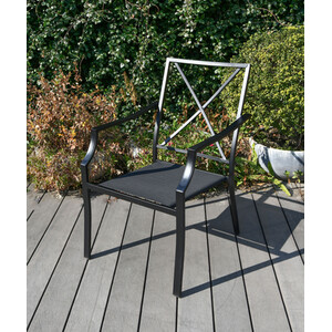 Sardinia 5 Piece Patio Dining Set - Blue by Outdoor Essentials