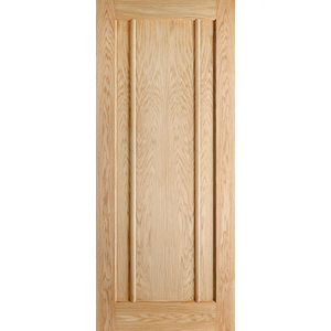 LPD Unfinished Oak Lincoln Internal Door by LPD Doors