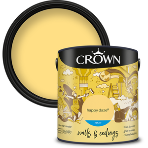 Crown Wall and Ceilings Matt Emulsion - Happy Daze by Crown Paints