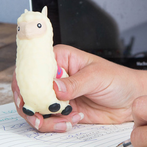 Calma Llama Stress Toy - White by Boxer Gifts