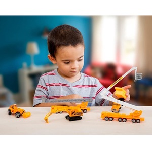 Big Daddy Kids Vehicle Set with Accessories - Multi / Construction Site / 40+ by Big Daddy