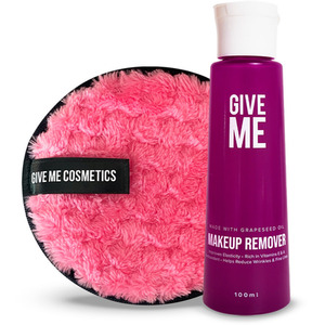 Makeup Remover and Eco Pad Duo - Grapeseed Oil by Give Me Cosmetics