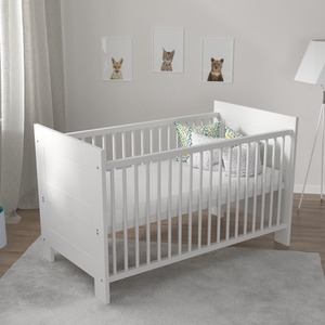 Lucy Cot Bed - White by Love For Sleep