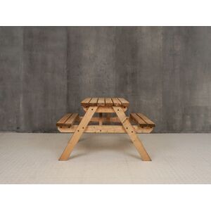 Classic Rounded Pub Style Picnic Bench and Table by Arbor Garden Solutions