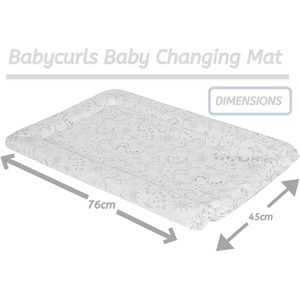 Baby Changing Mat - Stars and Swirls Sketches / Stars and Swirls Sketches by Babycurls