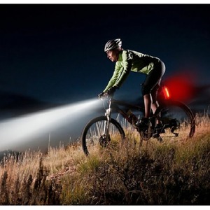 Waterproof LED Bike Rechargeable Headlight and Tail Light - Headlight and Tail Light