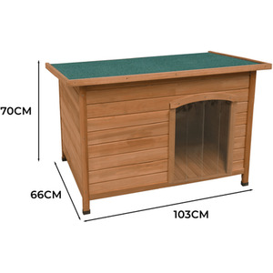 Dog Kennels - Brown / Medium by Monster Shop