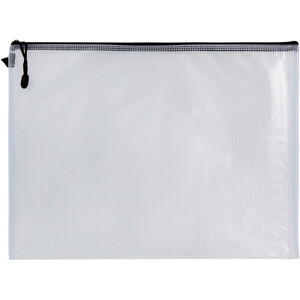 Pack of 5 Zipper Pouches - Clear by i-doodle