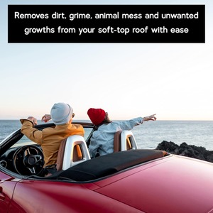 Convertible Cabriolet Soft Top Roof Cleaner Cleans Canvas, Mohair and Fabric - Clear / 2 by Pro-Kleen