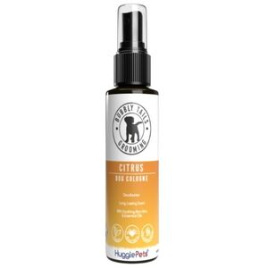 Bubbly Tails Citrus Deodorising Cologne spray for Dogs Vegan Friendly - White by HugglePets