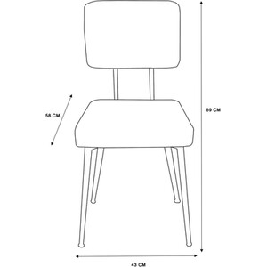 Pair of Brooklyn Chairs - Black