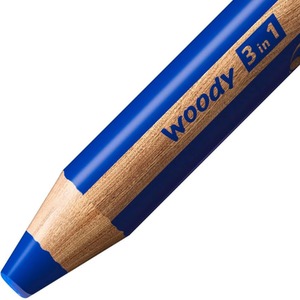 Multi-Talented Pencil - STABILO woody 3 in 1 with Sharpener by STABILO
