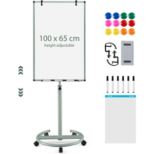 Mobile Magnetic Whiteboard by Costway