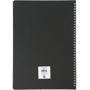 Spiral Notebook A4 - Black