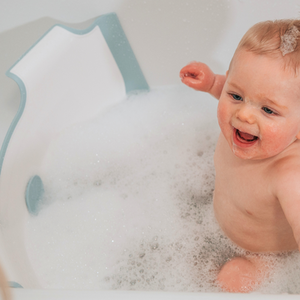 BabyDam Bathwater Barrier alternative to a baby bath suitable from birth - Blue by BabyDam