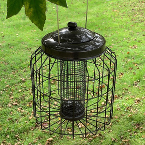 Heavy Duty Squirrel Proof Hanging Bird Nut Feeder - Copper by Selections