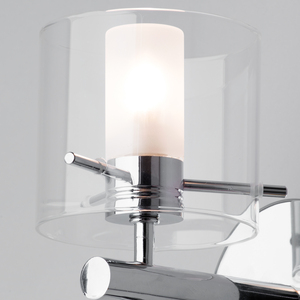 Lincoln Bathroom Wall Light - Chrome by Litecraft