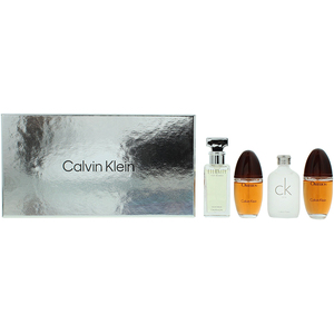 Calvin Klein Women 4 x 15ml Mini Gift SetFor Her - White by Calvin Klein