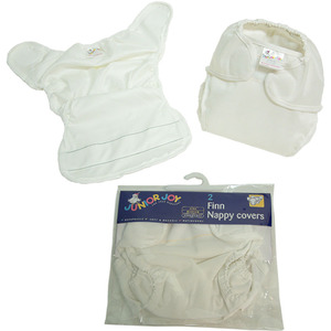 Junior Joy 2 Pack Finn Nappy Wraps by Junior Joy