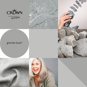 Crown Wall and Ceilings Matt Emulsion - Granite Dust by Crown Paints