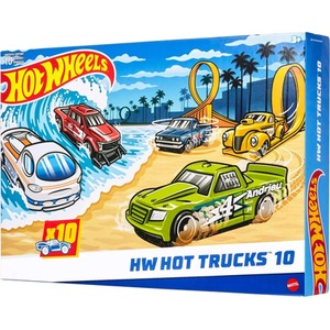 Hot Wheels Toy Trucks Set of 10 - Multicolour by Hot Wheels