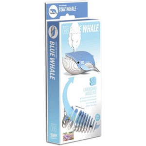 Eugy 3D Blue Whale Model - Blue by JBL Global