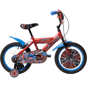 HUFFY Marvel Comics Spider-Man 16-inch Children's Bike - 21964W - Red/Blue by HUFFY
