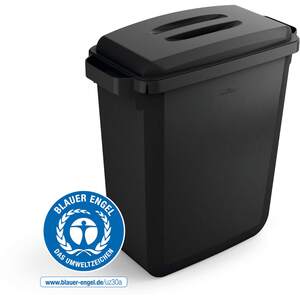 Durable DURABIN ECO Waste Bin 60 Litre - Black by Durable
