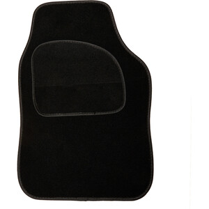 Set of 4 Carkit Carpet Car Mats - Black by Carkit