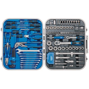 Draper Expert 127 PC Mechanics Tool Kit - Blue/Black by Draper