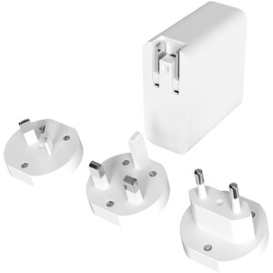 Universal Travel Plug Adapter - White