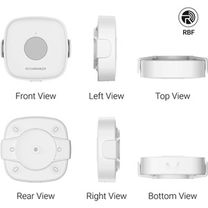 Water Leak Detector - White by Roombanker