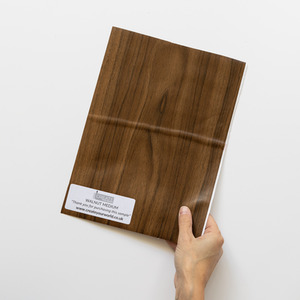 dc fix Walnut Medium Self Adhesive Vinyl Wrap for Kitchen Doors and Worktops by d-c-fix