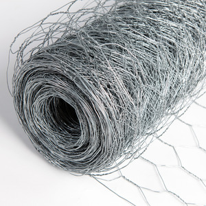 Galvanised Wire Mesh 50m - Silver / 900cm / 0.9cm by Actiaspet