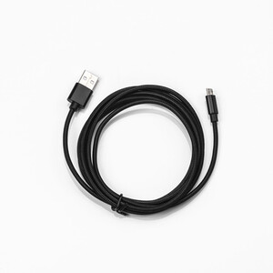 Micro USB to USB Braided Charging Cable - Black