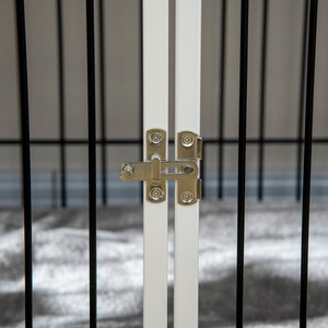 PawHut Dog Crate Furniture Side End Table with soft Washable Cushion by PawHut