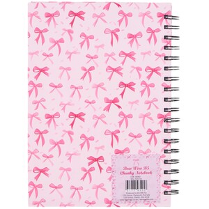 Bow Wiro Chunky Notebook B5 - Pink