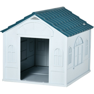 PawHut Water Resistant Outdoor Dog kennel - Blue / 98.2cm by PawHut