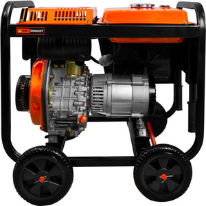 T-Mech 2kVA Portable Diesel Generator Open Frame - Orange by T-Mech