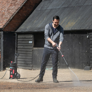 AQUABLAST Pressure Washer - Black and Red by Ewbank