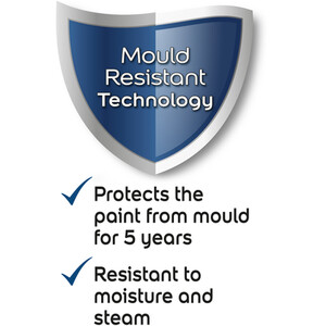 Dulux Easycare Bathroom Soft Sheen Paint - Pure Brilliant White by Dulux