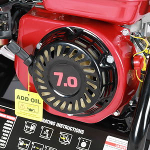 Gas Petrol Engine High Pressure Washer - Red by Livingandhome