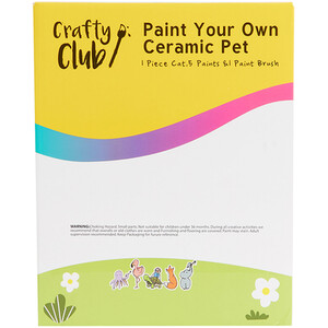 Paint Your Own Ceramic Pet - White