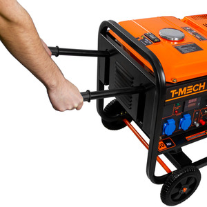 T-Mech 2kVA Portable Diesel Generator Open Frame - Orange by T-Mech