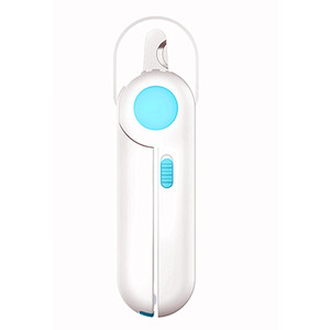 LED Illuminated Pet Nail Clippers Trimmer Tool - Blue