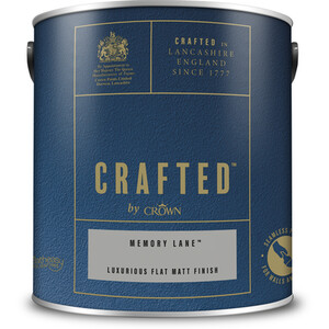 Crown Crafted Luxurious Flatt Matt Paint - Memory Lane by Crown Paints