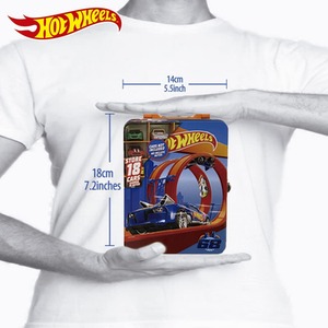 Hot Wheels 18 Car Metal Carry Case - Blue