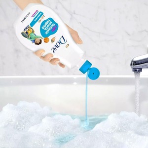 Dove Kids Care Bubble Bath Cotton Candy Hypoallergenic for Delicate Skin, 591ml - Buy 4 / 4x by Dove