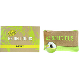 DKNY Be Delicious Eau de Parfum 30ml Cosmetic Bag Gift Set - Brown by DKNY